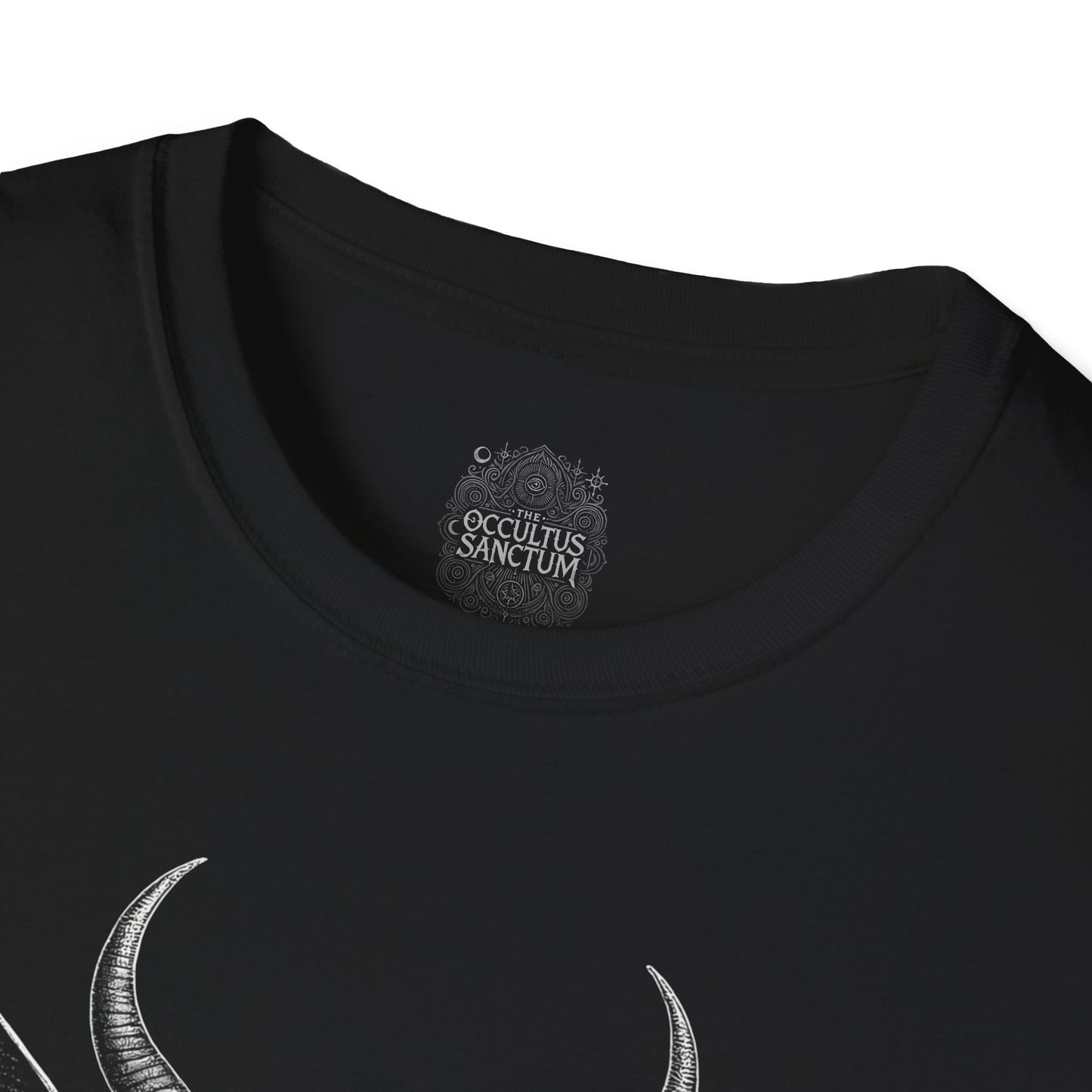 Necromeowncer Black Gothic Cat Unisex T-Shirt
