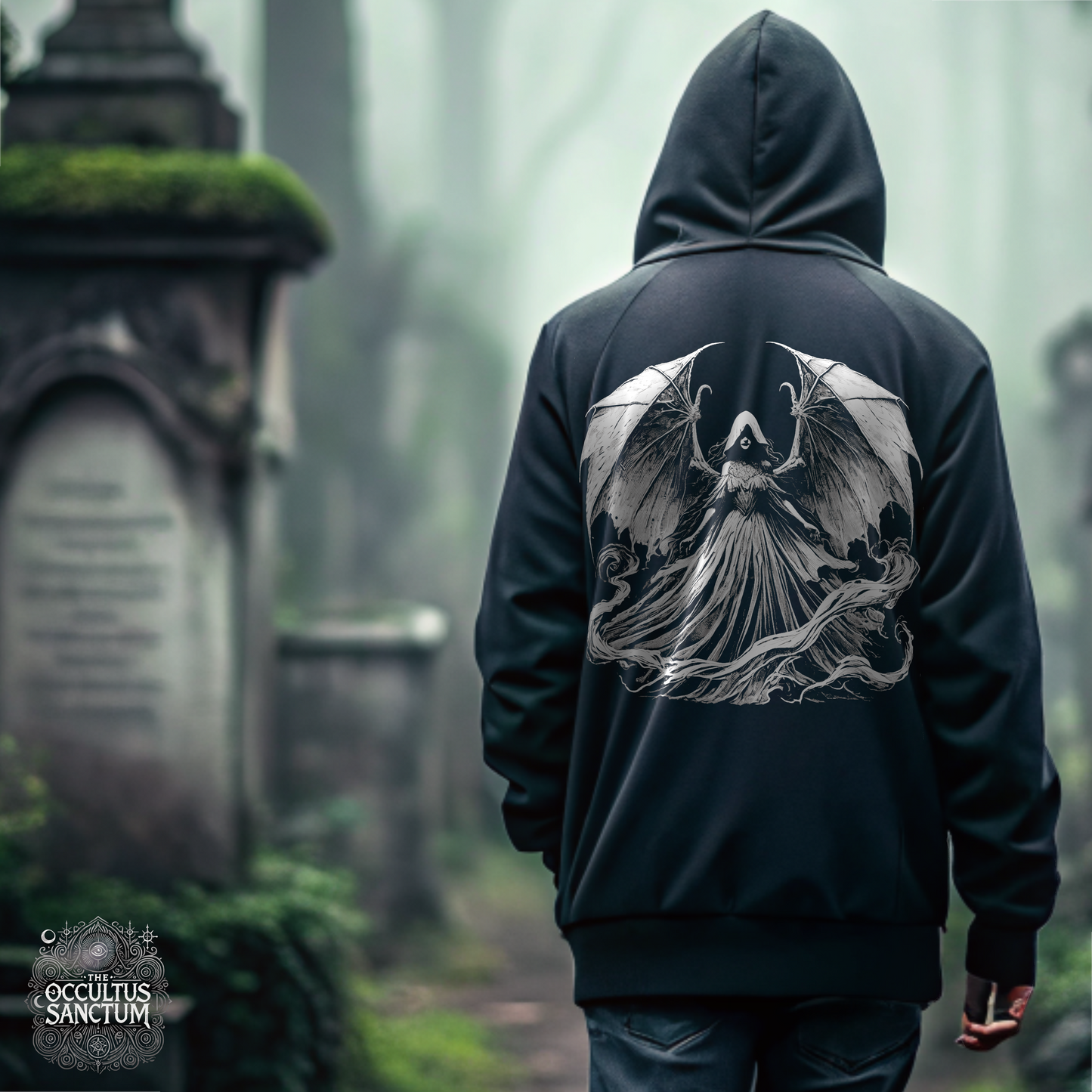 Wraith Queen, Unisex Black Pullover Hoodie