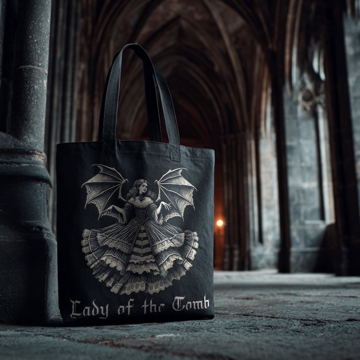 Lady of the Tomb Tote Bag