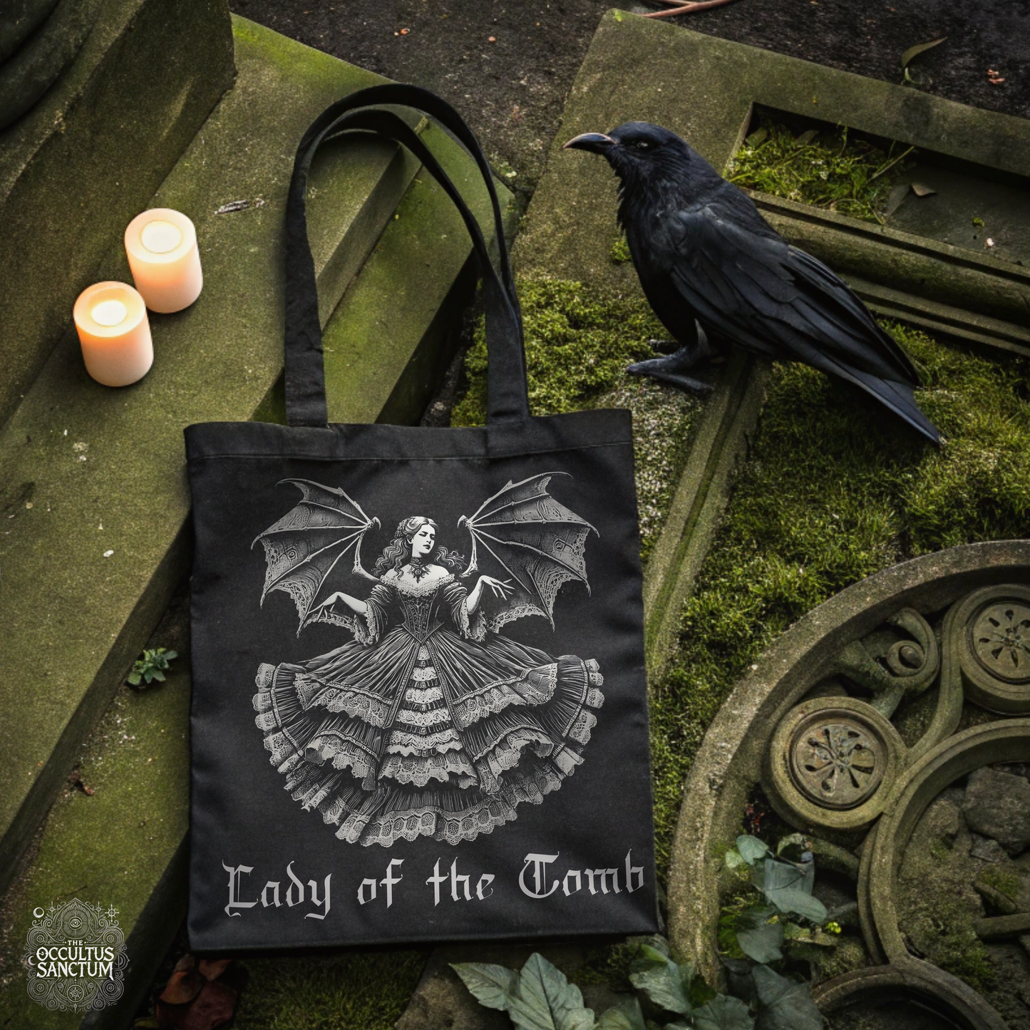 Lady of the Tomb Tote Bag