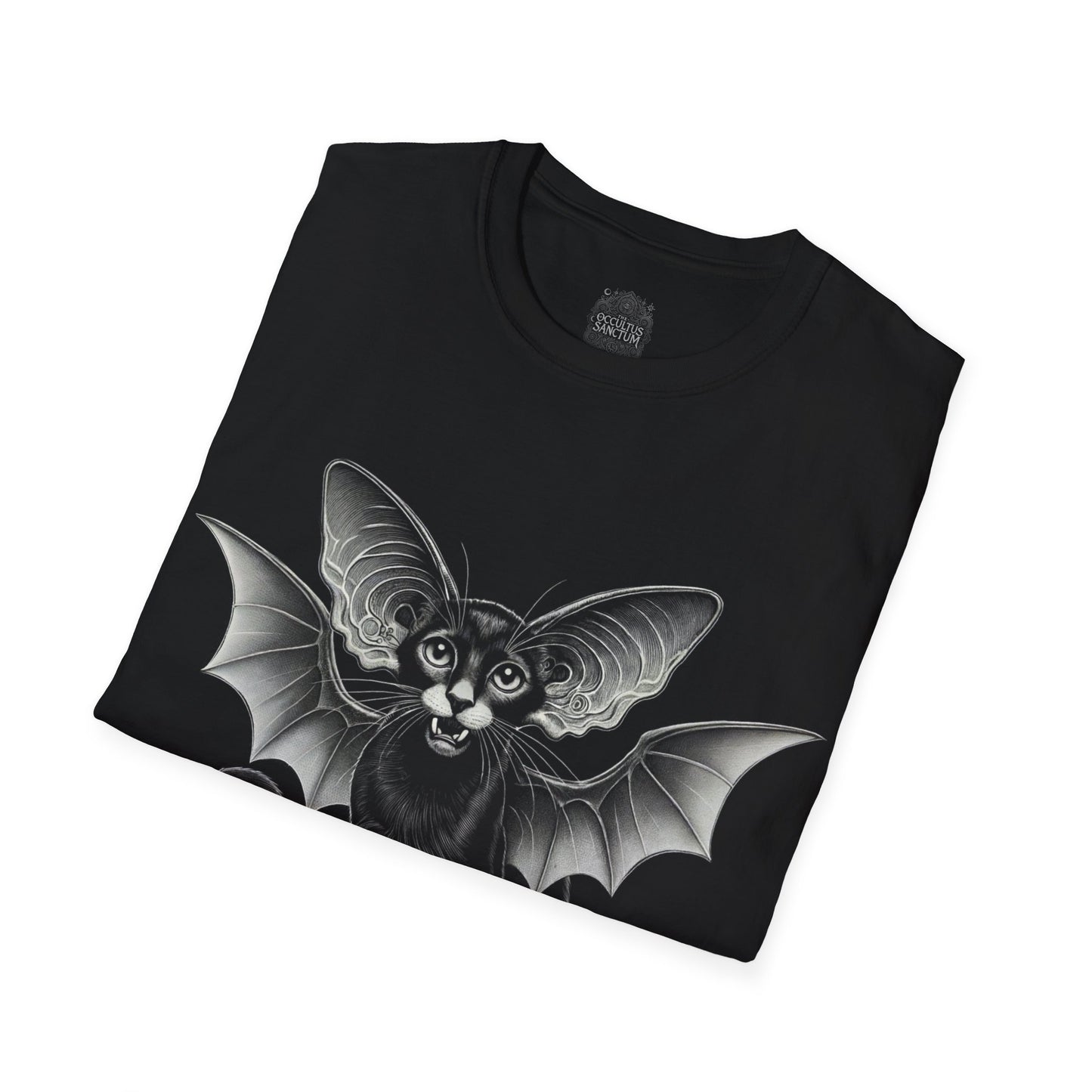 Purrsephone Cat Black Unisex T-Shirt