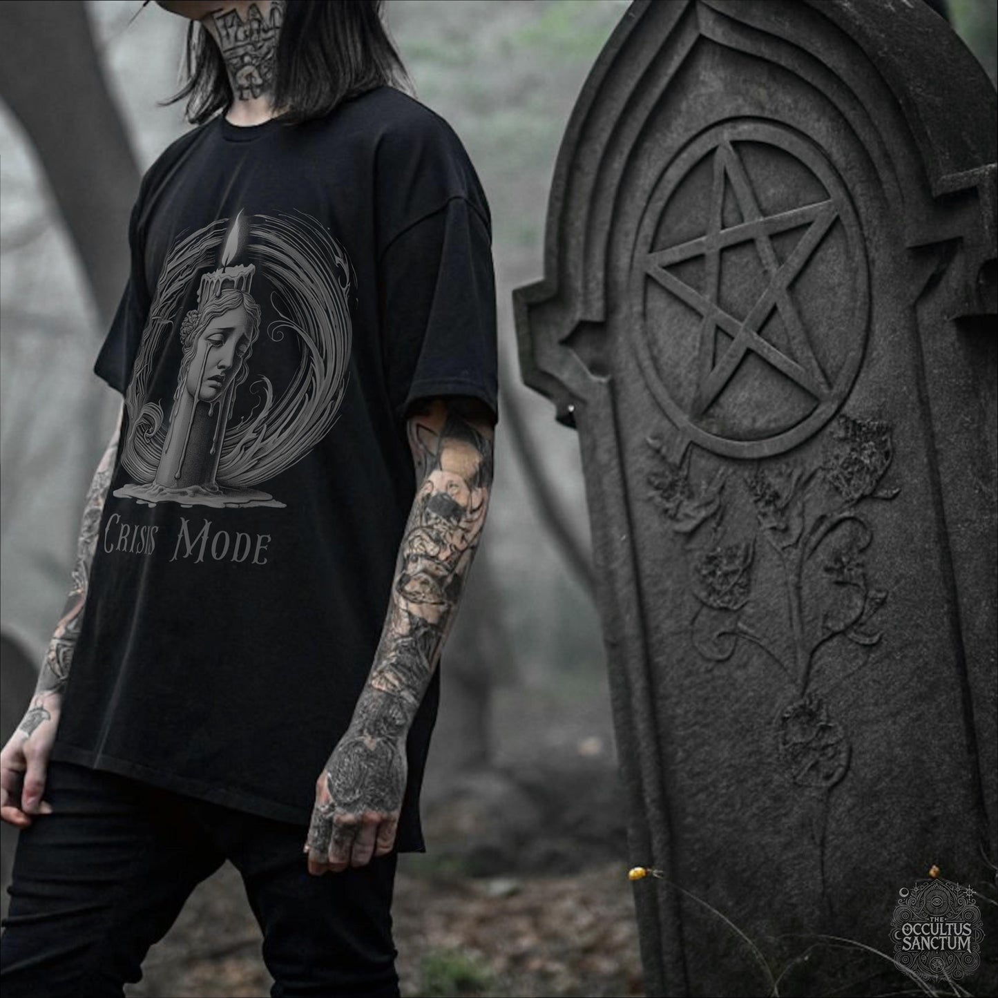 Crisis Mode Dark Inspiration Unisex T-Shirt