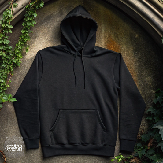 Baphomet, Unisex Black Pullover Hoodie