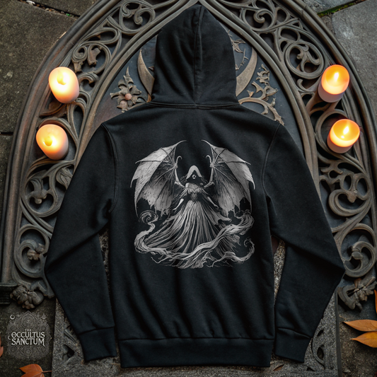 Wraith Queen, Unisex Black Pullover Hoodie