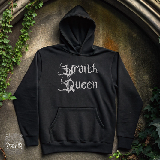Wraith Queen, Unisex Black Pullover Hoodie
